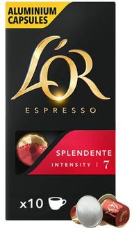 Кофе L'OR Espresso Splendente 100% Арабика в капсулах 10 шт (8711000357910)