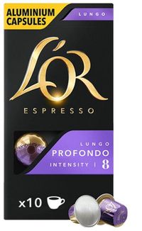 Кофе L'OR Lungo Profondo 100% Арабика в капсулах 10 шт (8711000360569)