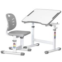 Парта зі стільцем Evo-kids Ergo Grey (Evo-07 Ergo G)