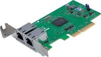 Supermicro AOC-SGP-I2 LAN 2-port RJ45 Gigabit Ethernet controller, PCI-e x4, Intel® i350AM2