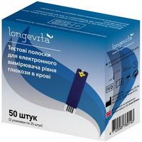 LONGEVITA (25х2) 50шт Тест-смужка 50 шт