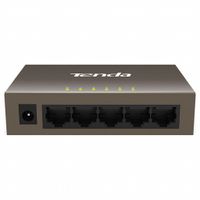 Комутатор TENDA TEF1005D 5xFE, Desktop метал, Некерований
