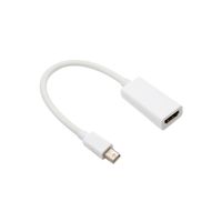 Адаптер STLab Mini DisplayPort (Thunderbolt) Чоловічий - HDMI жіночий, 1080P для Apple Mac, білий (U-998 білий)