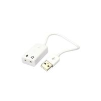 Звукова карта зовнішня Dynamode USB-SOUND7-WHITE