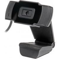 Веб камера USB 2.0 WC-HD-FF-01, HD 1280x720, Fixed-Focus, чорний колір