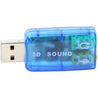 Звукова карта зовнішня Dynamode USB-SOUNDCARD2.0 Blue