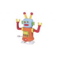 Набор для творчества Paulinda Super Dough Robot заводной механизм (шагает), оранжевый (PL-081178-3)