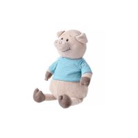 УЦІНКА! М'яка іграшка Same Toy Порося в сорочці (блакитний) 35 см
