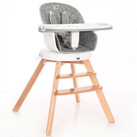 Стільчик для годування Bertoni/Lorelli NAPOLI grey candy (23730)