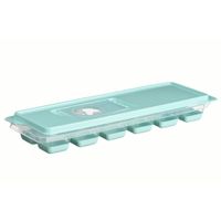Форма для льоду Ardesto Fresh, з кришкою, блакитний тіфані, силікон, пластик