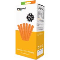 набор картриджей для 3D ручки Polaroid Candy pen, апельсин, оранжевый (40 шт)