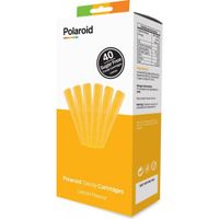Набор картриджей для 3D ручки Polaroid Candy pen, лимон, желтый ( 40шт)