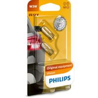 Лампа розжарювання Philips W3W Vision, 2шт/блістер