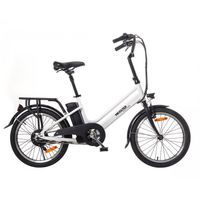 Электрический велосипед CITY LITE 20" (белый)