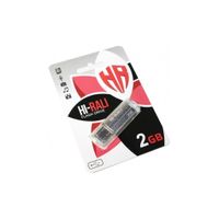 Флеш-накопичувач USB 2GB Hi-Rali Rocket Series Black (HI-2GBRKTBK)