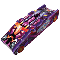 Игрушка Transcrasher Машинка-трансформер Фиолетовая волна