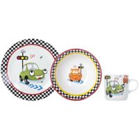 Набор посуды детск. Limited Edition FUNNY CAR /НАБОР/ 3 пр. короб (C298)
