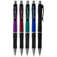 Ручка шариковая Buromax retractable, 0.7 мм (BM.8228)
