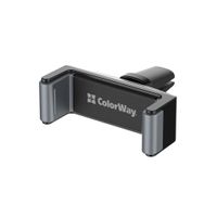 Автомобільний тримач для смартфона ColorWay Clamp Holder Black (CW-CHC012-BK)