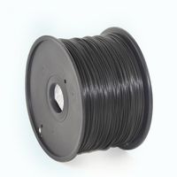 Пластик для 3D-принтера Gembird ABS, 1.75 мм, black, 1кг (3DP-ABS1.75-01-BK)