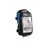 Велосумка нарамная Good Bike под смартфон 4,8 Black/Blue (94882-IS)
