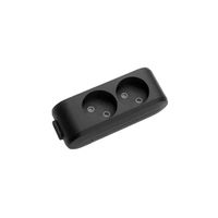 Колодка для підовжувача Panasonic X-tendia 2 гнізда black (WLTB02202BL-UA)