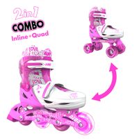 УЦІНКА! Роликові ковзани Neon Сombo, розмір 34-37, рожевий