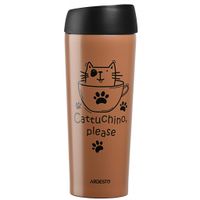 Термокухоль Ardesto Coffee Time Cat 450 мл Mocco (AR2645DMM)