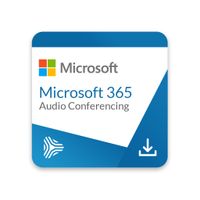 Офісний додаток Microsoft 365 Audio Conferencing 1 Month(s) P1M Monthly License