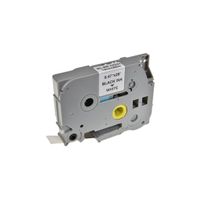 Лента для принтера UKRMARK этикеток RL-B-T231P-BK/WT, аналог TZE231. 12 мм х 8 м (CBTZ231)
