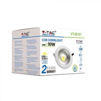 Світильник V-TAC LED 10W, SKU-1272, 230V, 6.4K, 1200Lm (3800157611947)