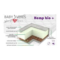Матрац Верес Hemp Bio+ Aloe vera 140 х 70 х10 см (52.3.001)