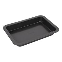 Форма для випікання Ardesto Gemini прямокутна, 34.5x24x4.5 см, сірий, вуглецева сталь