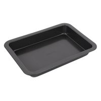Форма для выпечки Ardesto Gemini прямоугольная, 37.6x27x4.8 см, серая, углеродистая сталь.