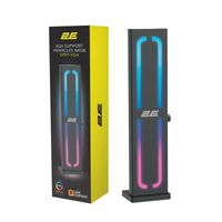 Тримач для VGA 2E GAMING HERACLES ARGB SPRT-VGA, 5V, 0.3A, 1.5W, AURA 3 pin, Aluminum, Black