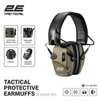 Навушники для стрільби 2E Pulse Pro NRR 22 dB активні Army Green (2E-TPE026ARGN)