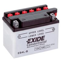 Акумулятор автомобільний EXIDE CONVENTIONAL 4Ah Ев (-/+) (50EN) (EB4L-B)