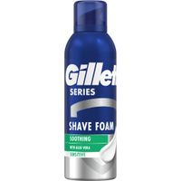 Пена для бритья Gillette Series Для чувствительной кожи из алоэ вера 200 мл (8001090870926)