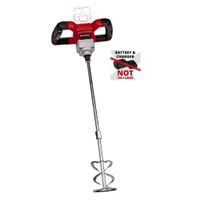 Міксер будівельний акум Einhell TE-MX 18 Li - Solo, 18В, PXC, М14, 0-620 об/хв, 1.9 кг (без АКБ і ЗП)