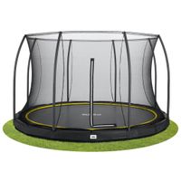Батут Salta Comfort Edition Ground Круглий 427 см Black