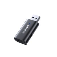 Приймач/транслятор UGREEN USB 2.0 to 3.5mm Bluetooth Adapter with Audio Cable CM523
