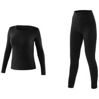 Термобілизна з підігрівом 2E eFiber for Women Black XL (2E-HUEFWXL-BK)