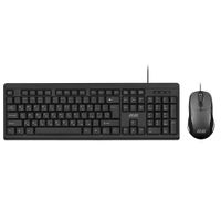Комплект 2E MK401 USB EN/UKR Черный