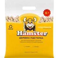 Наполнитель для туалета Super Cat Hamster Древесный впитывающий с запахом лаванды 2 кг (3.4 л) (5705)