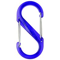 Карабин туристический Nite ize Plastic Carb S Biner Size 4 NI675 Purple (4823082709564)
