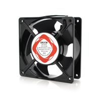 Кулер для охлаждения серверных БП SMUOM 12038 DC sleeve fan под пайку - 120*120*38мм, 220V, 2600об / мин, Q40