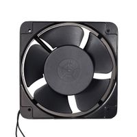 Кулер для охлождения серверных БП CCMMCNQGALLH DC sleeve fan 2pin под пайку - 150*150*50мм, 220V / 0,22A, 2600об / мин, 38W
