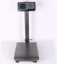 Весы торговые электронные TCS-100 (100кг) со стойкой и счетчиком цены
