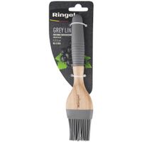 Кисточка силикон/дерево универсальная RINGEL Grey line  22.5 см (RG-5128/4)