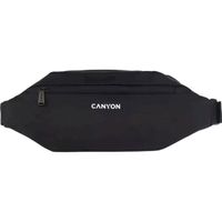 CANYON FB-1, Fanny pack, Product spec/size(mm): 270MM x130MM x 55MM, Black, EXTERIOR materials:100% Polyester, Inner materials:100% Polyester, max weight (KGS): 4kgs